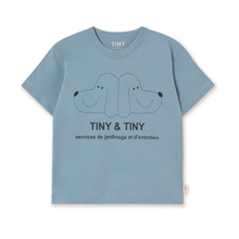 將圖片載入圖庫檢視器 Tiny Cottons - Tiny &amp; Tiny 黑字短袖
