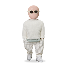 Load image into Gallery viewer, 1+ In the Family - TOSSA 條紋長褲 (Off-White)
