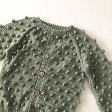 Load image into Gallery viewer, [預購] Babytoly - Popcorn Cardigan (Mint)
