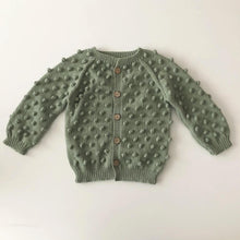 Load image into Gallery viewer, [預購] Babytoly - Popcorn Cardigan (Mint)
