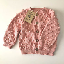 Load image into Gallery viewer, [預購] Babytoly - Popcorn Cardigan (Salmon Pink)

