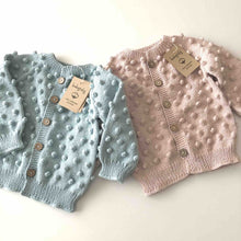 Load image into Gallery viewer, [預購] Babytoly - Popcorn Cardigan (Duck Blue, Powder Pink)
