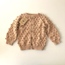 Load image into Gallery viewer, [預購] Babytoly - Popcorn Cardigan (Ecru)
