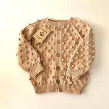 Load image into Gallery viewer, [預購] Babytoly - Popcorn Cardigan (Ecru)
