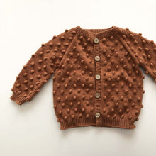 Load image into Gallery viewer, [預購] Babytoly - Popcorn Cardigan (Terracotta)
