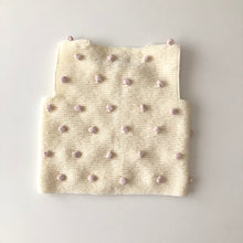 Load image into Gallery viewer, [預購] Babytoly - Popcorn Vest (Snow 底 + Powder Pink 球)
