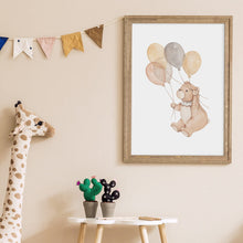 Load image into Gallery viewer, [預購] Pastelowe Love -  Poster (Bear with Balloons)

