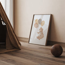 Load image into Gallery viewer, [預購] Pastelowe Love -  Poster (Bear with Balloons)
