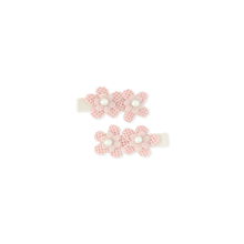 Load image into Gallery viewer, 髮夾2入 // Clip // Rosette - Pink
