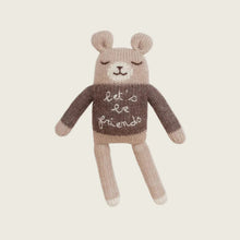 Load image into Gallery viewer, Organic Zoo X Main Sauvage - Teddy Soft Toy - Let&#39;s Be Friends
