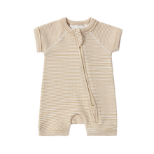 Load image into Gallery viewer, Susukoshi - Short Sleeve Zip Suit (Honey)
