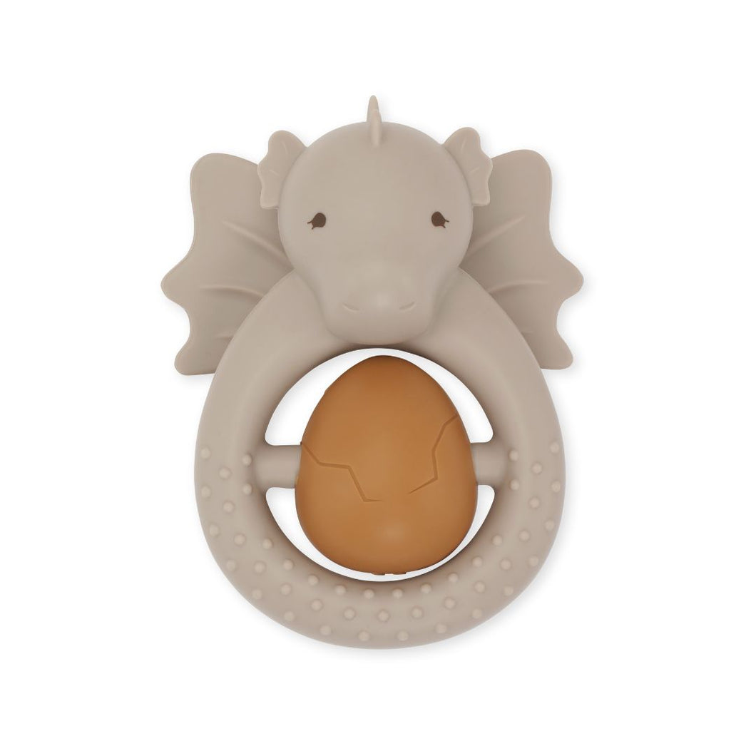 Konges Sløjd - Dragon Warm Grey Teether