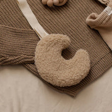 Load image into Gallery viewer, Sable Moon Sherpa Pacifier Clip
