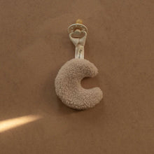 Load image into Gallery viewer, Sable Moon Sherpa Pacifier Clip
