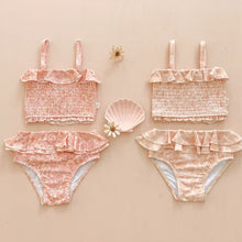 Load image into Gallery viewer, Two-piece Swimsuit (Peach Seashell)
