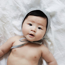 Load image into Gallery viewer, Natural Stripe Bonnet
