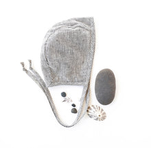 Load image into Gallery viewer, Natural Stripe Bonnet
