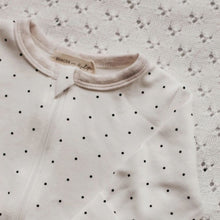 Load image into Gallery viewer, Dotty Zip Up Jumpsuit (3-6M)
