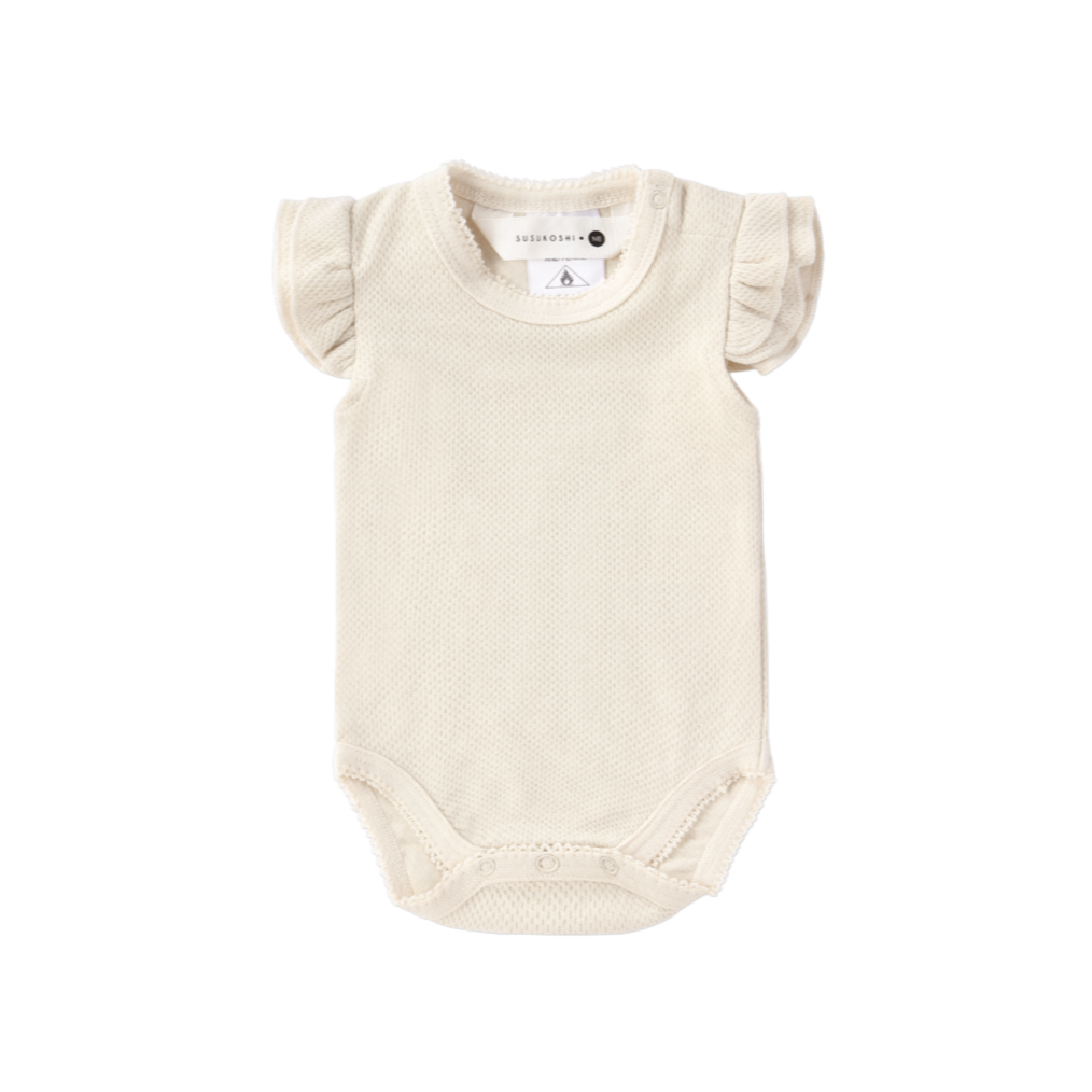 Flutter Bodysuit - White