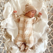 Load image into Gallery viewer, Gingham Knit Jumpsuit
