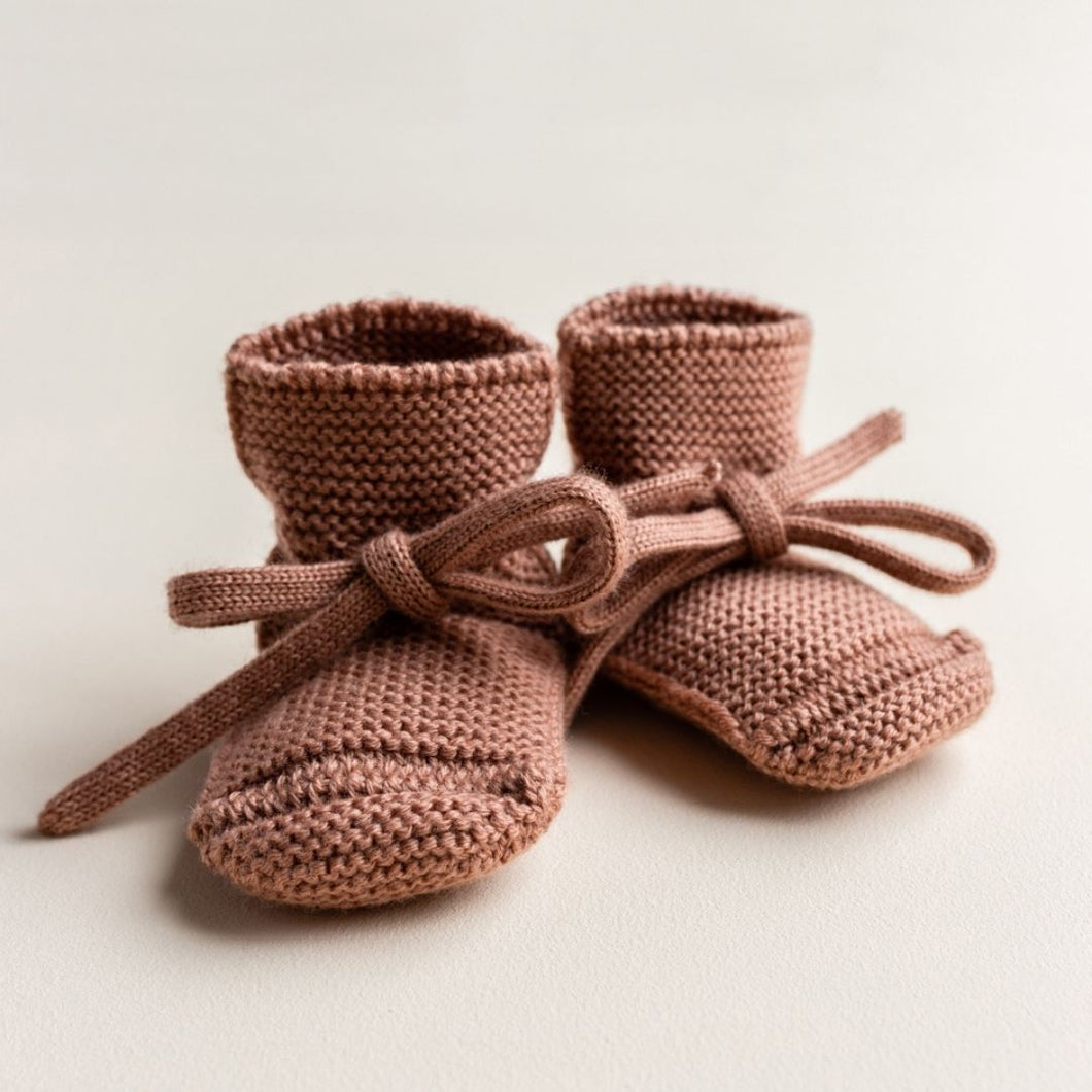 HVID - 羊毛襪鞋 (Terracotta)