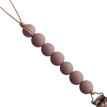 Load image into Gallery viewer, Mushie - Halo Pacifier Clip (Cloudy Mauve)
