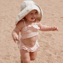 Load image into Gallery viewer, Two-piece Swimsuit (Peach Seashell)

