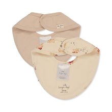 Load image into Gallery viewer, Konges Slojd - 2 Pack Bib Marzipan
