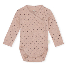 Load image into Gallery viewer, Konges Sløjd - Du Coeur Sparrow Kimono Bodysuit 3-6M
