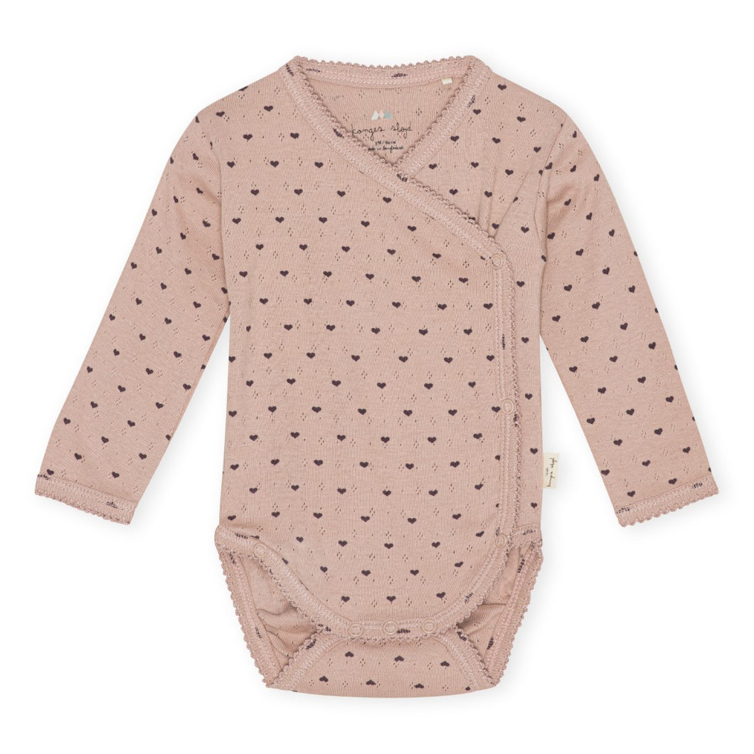Konges Sløjd - Du Coeur Sparrow Kimono Bodysuit 3-6M