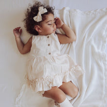 Load image into Gallery viewer, Luna Linen Dress - Cookie Dough
