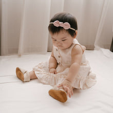 Load image into Gallery viewer, Luna Linen Dress - Cookie Dough

