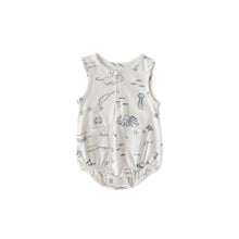 Load image into Gallery viewer, Pehr - Sleeveless Bodysuit (Marine Aquatic)
