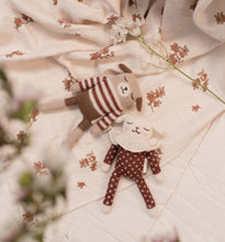 Load image into Gallery viewer, Puppy in Striped Sweater 咖啡毛衣狗狗
