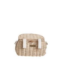 Load image into Gallery viewer, Olli Ella - Mini Chari Rattan Bag (Straw)
