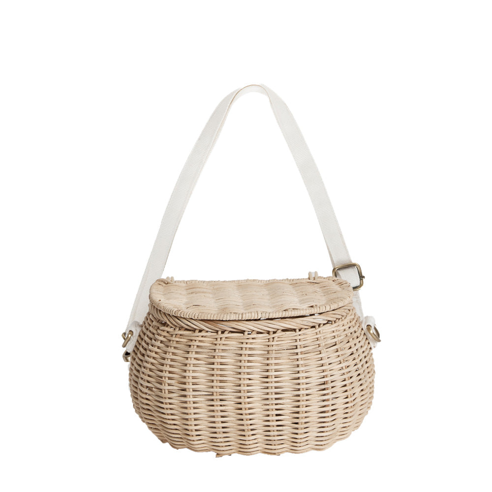 Olli Ella - Mini Chari Rattan Bag (Straw)