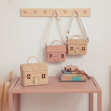 Load image into Gallery viewer, Olli Ella - Rattan Casa Clutch

