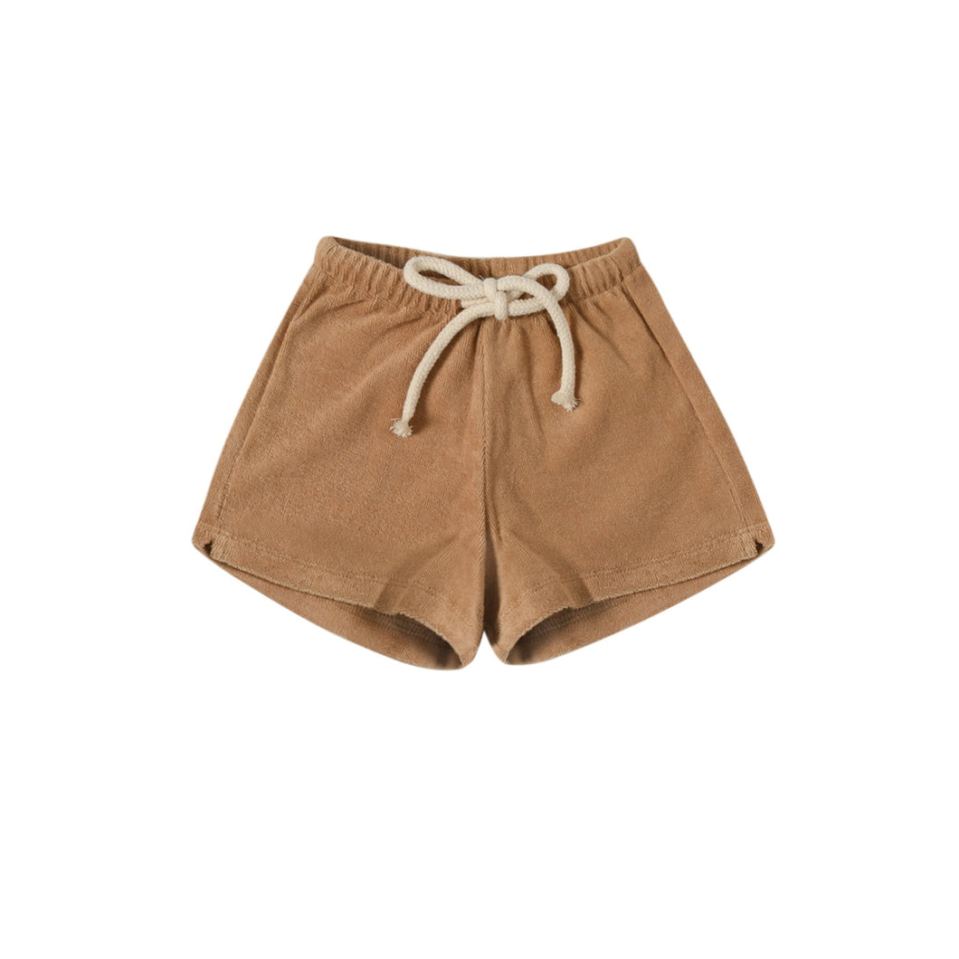 Organic Zoo - Gold Terry Rope Shorts