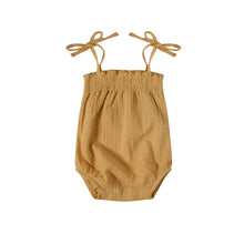 Load image into Gallery viewer, Organic Zoo - Honey Spaghetti Bodysuit 3-6M
