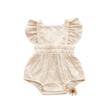 Load image into Gallery viewer, India &amp; Grace - Ruffle Romper (Cream)

