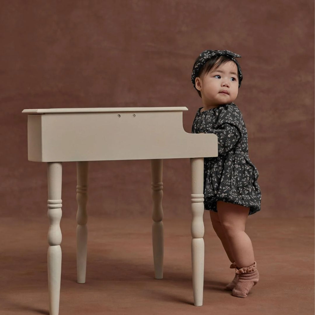 Rylee and Cru - Dark Floral Romper