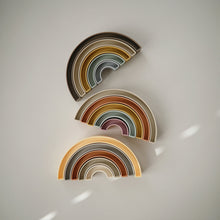 Load image into Gallery viewer, Mushie Rainbow Stacker Toy (Sol) 疊疊樂彩虹
