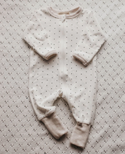 Load image into Gallery viewer, Dotty Zip Up Jumpsuit (3-6M)
