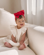 Load image into Gallery viewer, Bambi Eyelet Topknot - Rudolph
