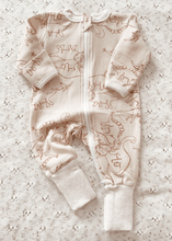 Load image into Gallery viewer, Dinosaur Zip Up Jumpsuit
