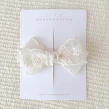 Load image into Gallery viewer, Ribbon Bow- Iris Lace
