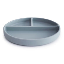 Load image into Gallery viewer, Mushie Silicone Plate 矽膠餐盤 - Powder Blue
