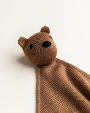 Load image into Gallery viewer, Teddy Tokki 熊熊羊毛安撫巾- Chocolate
