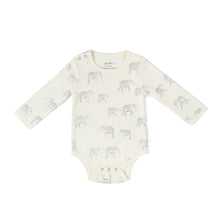 Load image into Gallery viewer, Pehr- Follow Me Elephant Bodysuit
