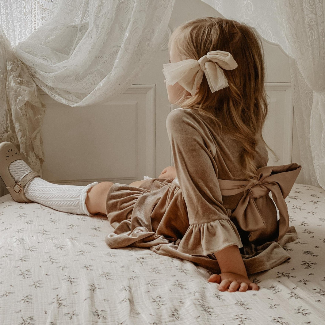 Grace Velour Dress